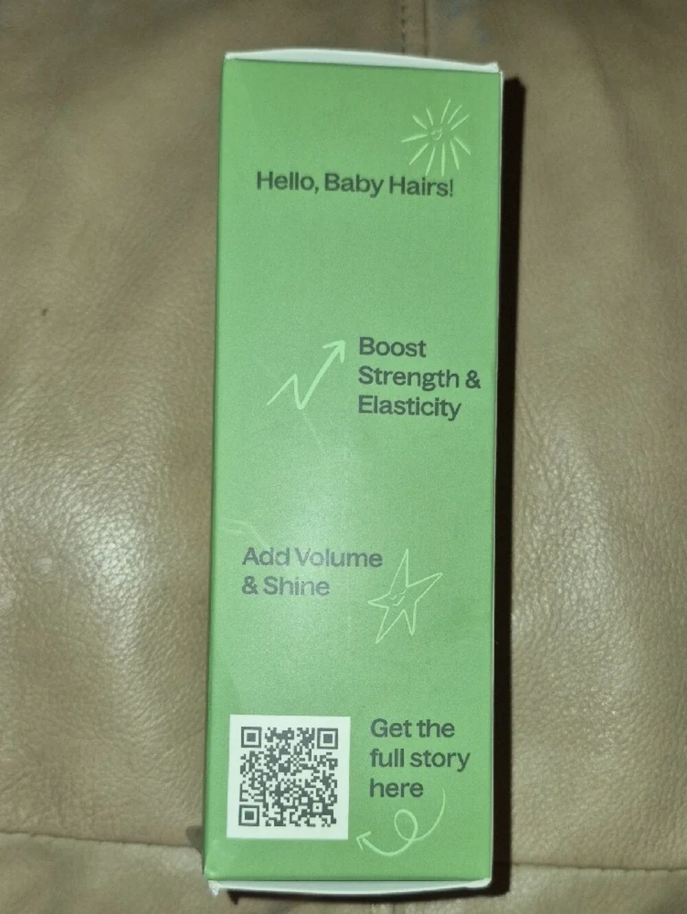 therapy Green Skincare Box with Light and Dark Green Accents